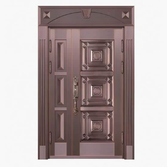 別墅純銅子母門