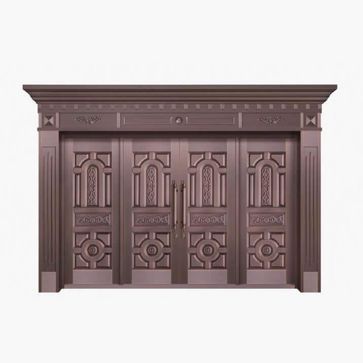 別墅四開純銅大門